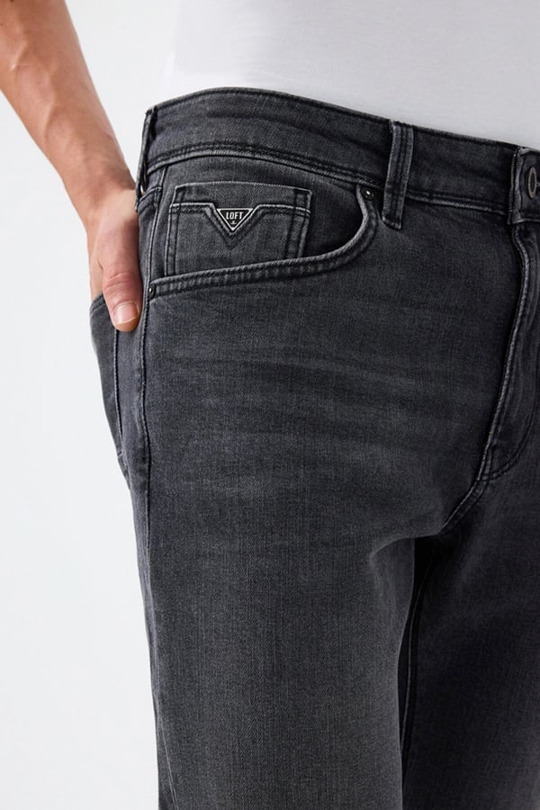 Loft LF 2037012  SMOKED GREY WASH M PNT Gri Erkek Kot Pantolon