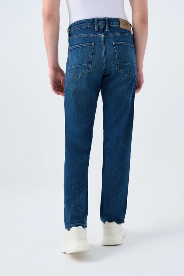 Loft LF 2037013  LUKAS DARK WASH M PNT Denim Erkek Kot Pantolon