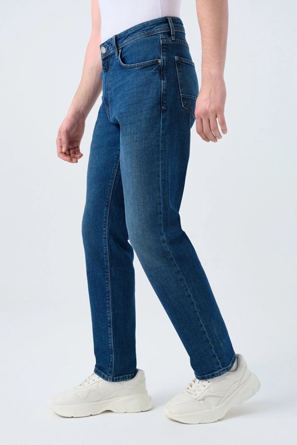 Loft LF 2037013  LUKAS DARK WASH M PNT Denim Erkek Kot Pantolon