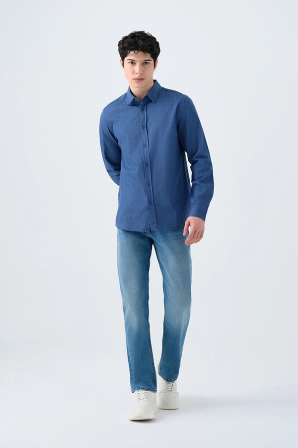Loft LF 2037015  LUKAS LIGHT WASH M PNT Denim Erkek Kot Pantolon
