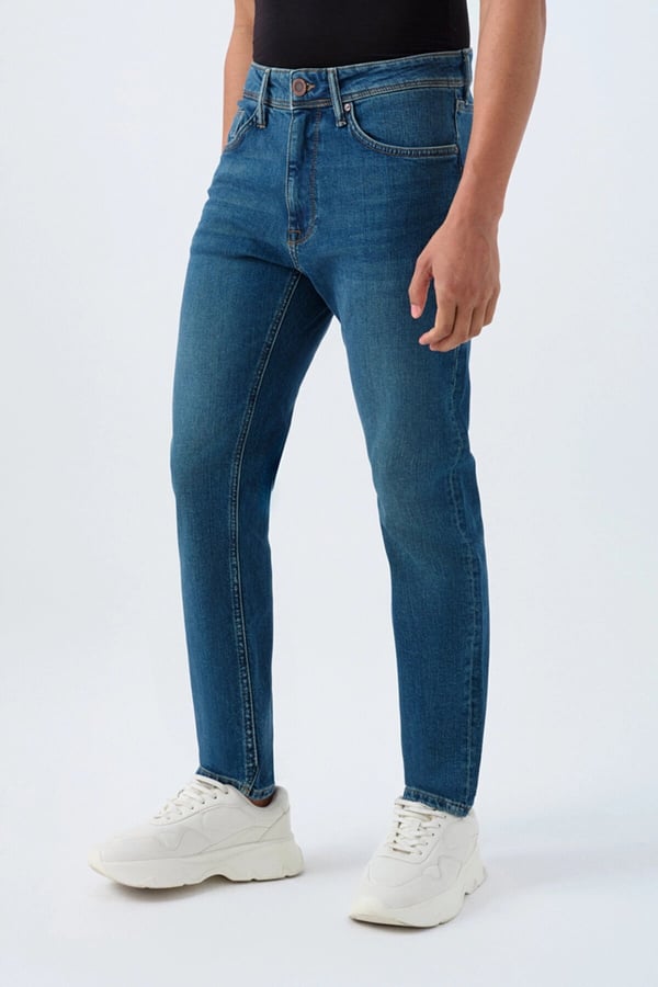 Loft LF 2037020 RICARDO DANTE GREEN WASH M PNT Denim Erkek Kot Pantolon