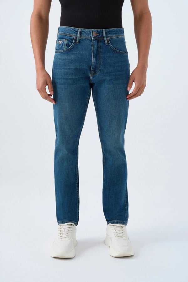 Loft LF 2037020 RICARDO DANTE GREEN WASH M PNT Denim Erkek Kot Pantolon