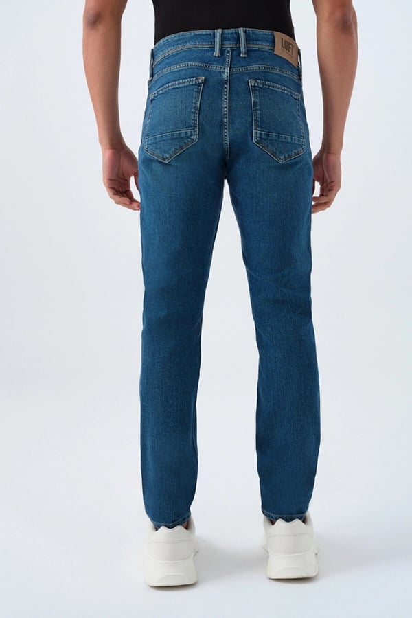 Loft LF 2037020 RICARDO DANTE GREEN WASH M PNT Denim Erkek Kot Pantolon