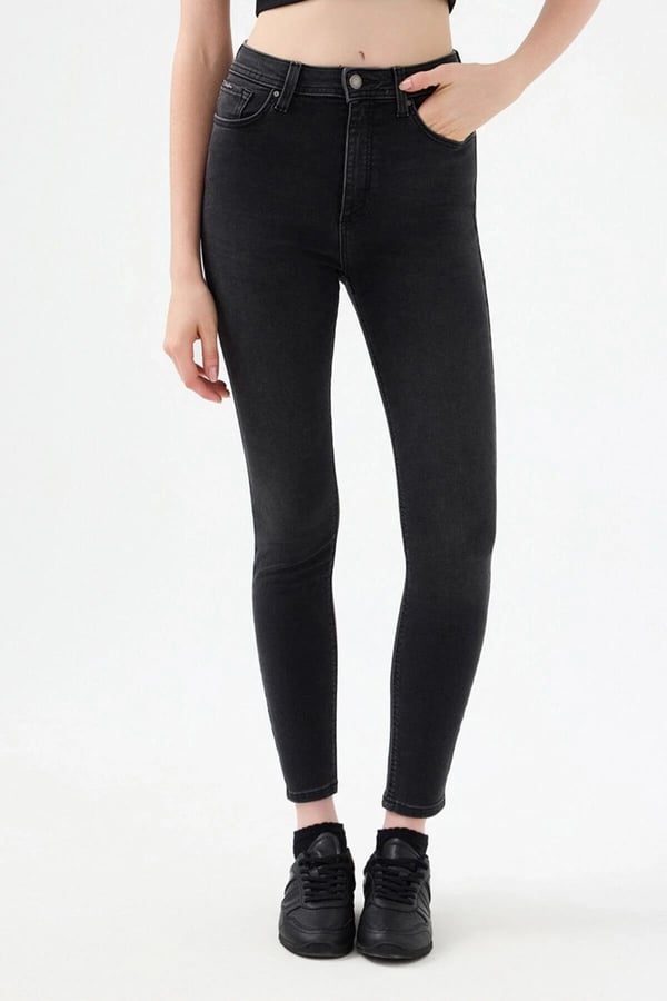 Loft LF 2037055 NATALIE MINAEL ANTRA WASH W PNT Antrasit Kadın Kot Pantolon