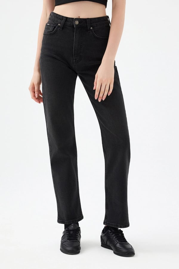 Loft LF 2037062 COMFORT STRAIGHT CARMEN ANTRA WASH W PNT Antrasit Kadın Kot Pantolon