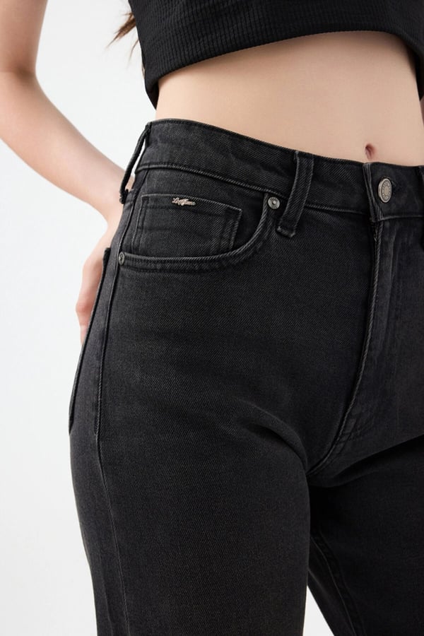 Loft LF 2037062 COMFORT STRAIGHT CARMEN ANTRA WASH W PNT Antrasit Kadın Kot Pantolon