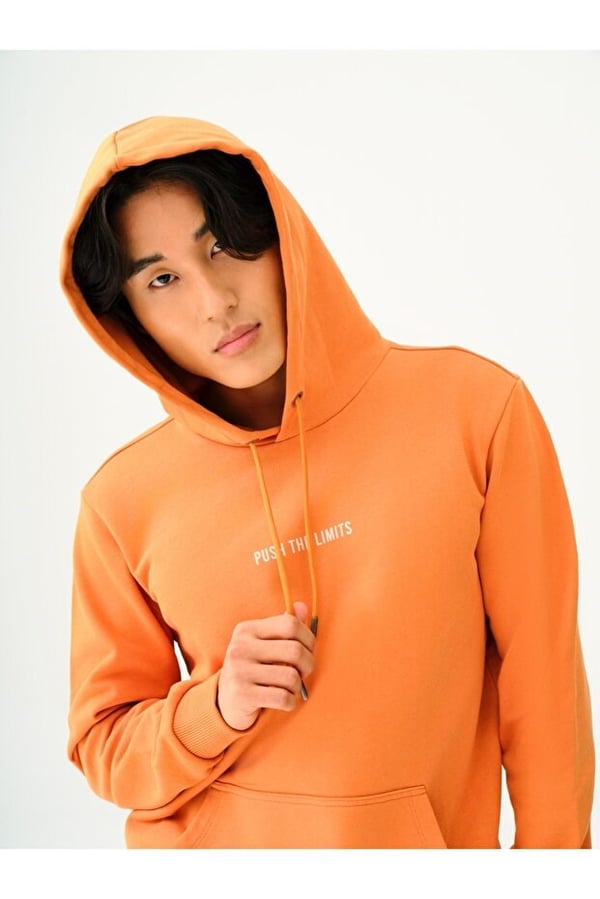 Loft LF 2037185 DIRTY ORANGE M SWS Turuncu Erkek Sweatshirt