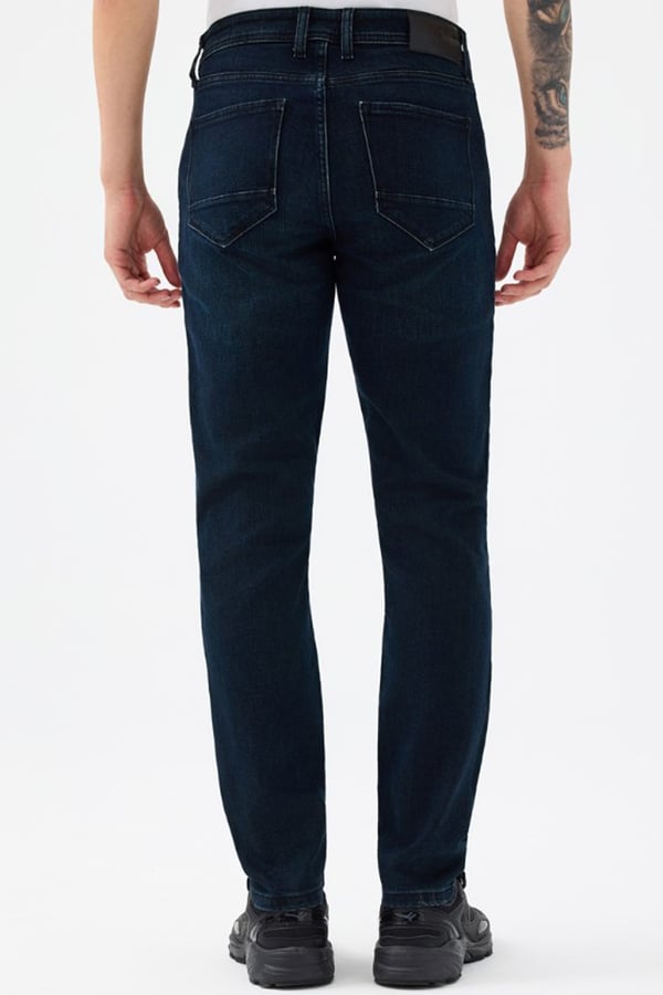 Loft LF 2038034  WEAR WASH M PNT Lacivert Erkek Kot Pantolon
