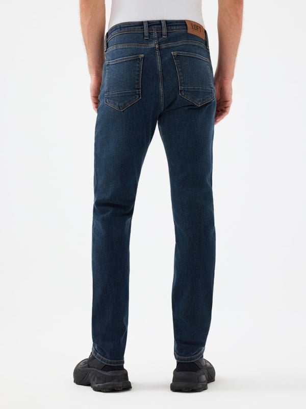 Loft LF 2038394  VINTI WASH M PNT Lacivert Erkek Kot Pantolon