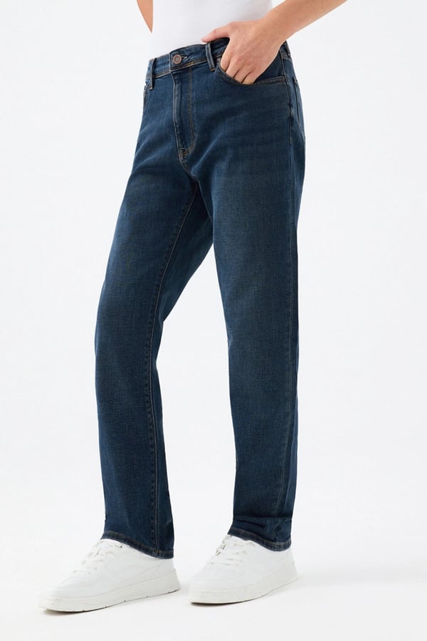 Loft LF 2038742  VINTI WASH M PNT Lacivert Erkek Kot Pantolon