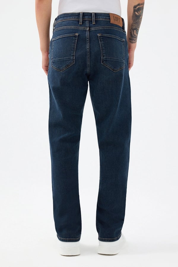 Loft LF 2038742  VINTI WASH M PNT Lacivert Erkek Kot Pantolon