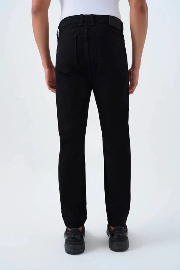 Loft LF 2039435 RICARDO TORINO BLACK WASH M PNT Siyah Erkek Kot Pantolon