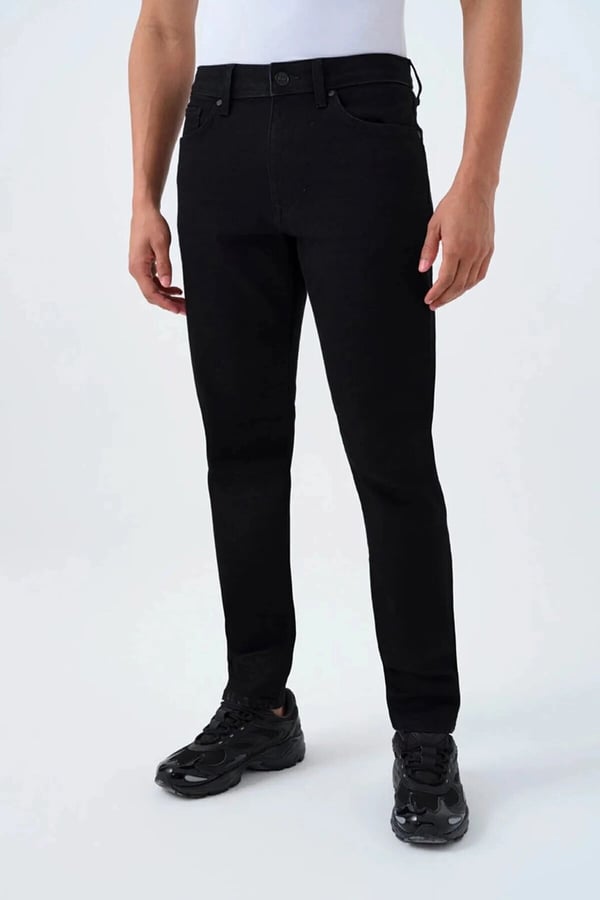 Loft LF 2039435 RICARDO TORINO BLACK WASH M PNT Siyah Erkek Kot Pantolon