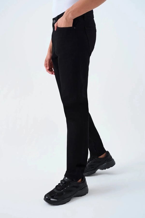 Loft LF 2039435 RICARDO TORINO BLACK WASH M PNT Siyah Erkek Kot Pantolon
