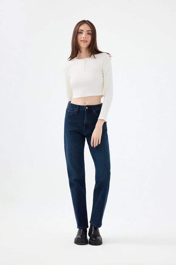 Loft LF 2040790 W TSL Beyaz Kadın T-Shirt
