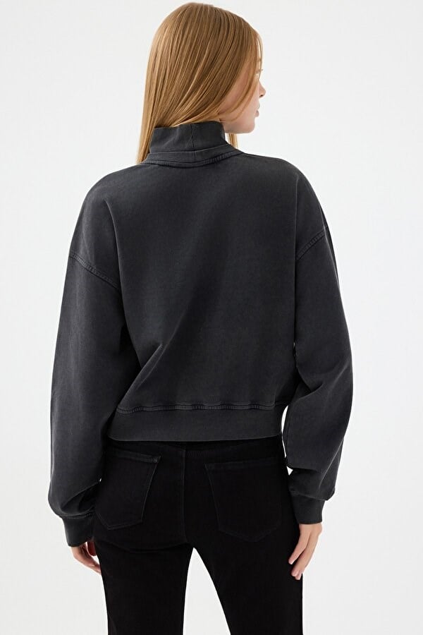 Loft LF 2041028 W SWS Antrasit Kadın Sweatshirt