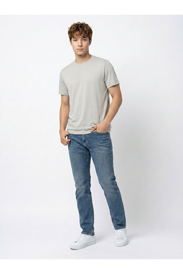 Loft LF 2042926 M TSS Bej Erkek T-Shirt