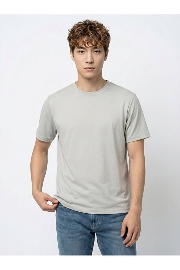 Loft LF 2042926 M TSS Bej Erkek T-Shirt