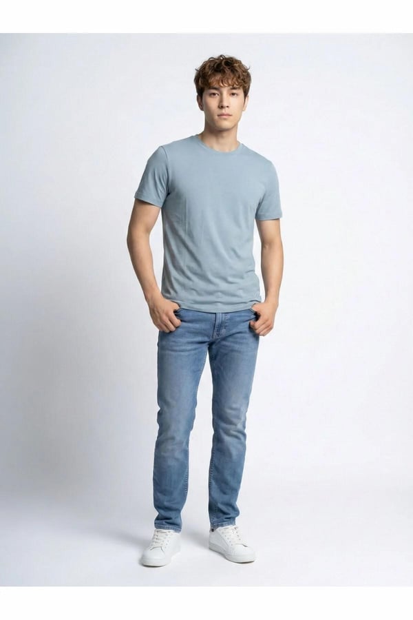 Loft LF 2042926 M TSS Mavi Erkek T-Shirt