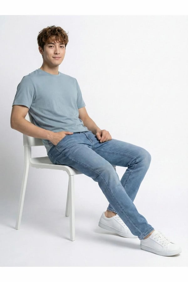 Loft LF 2042926 M TSS Mavi Erkek T-Shirt
