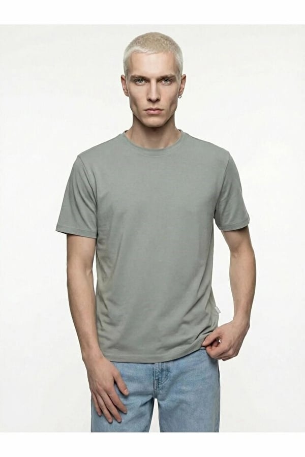 Loft LF 2042926 M TSS Yeşil Erkek T-Shirt
