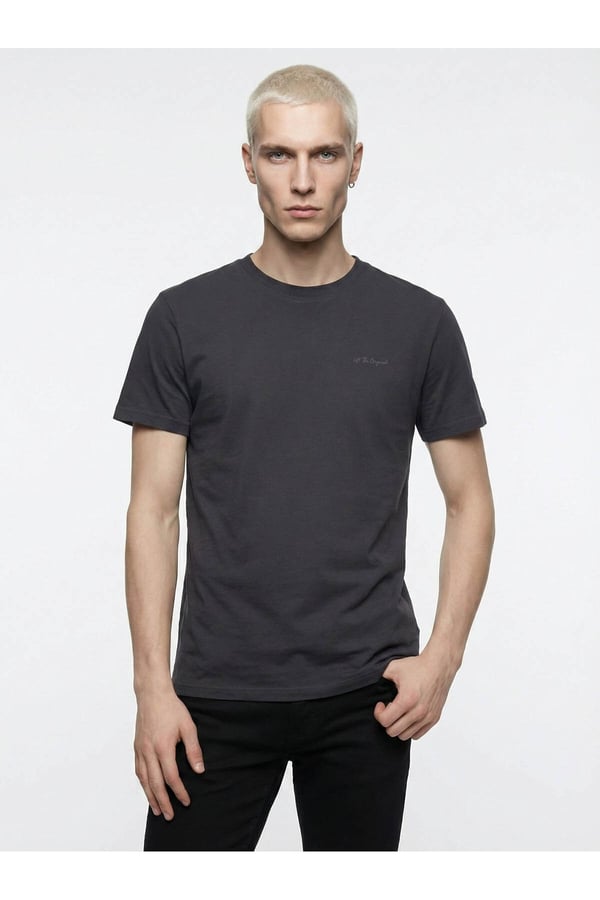 Loft LF 2042953 M TSS Antrasit Erkek T-Shirt