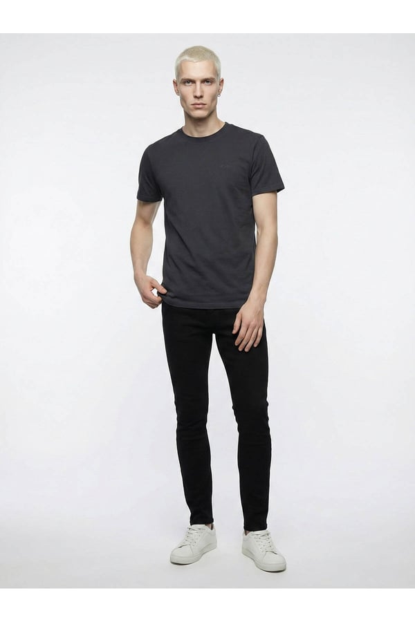 Loft LF 2042953 M TSS Antrasit Erkek T-Shirt