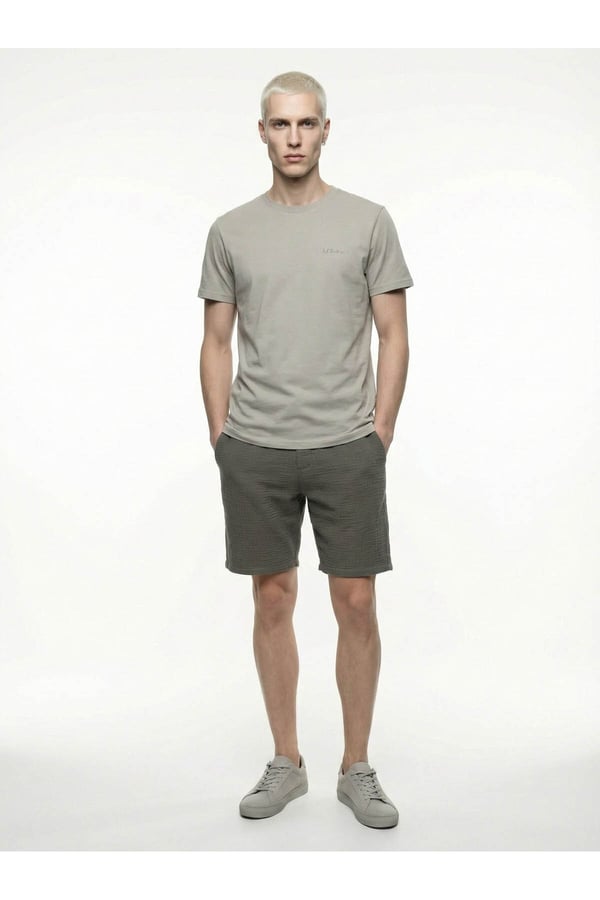Loft LF 2042953 M TSS Bej Erkek T-Shirt