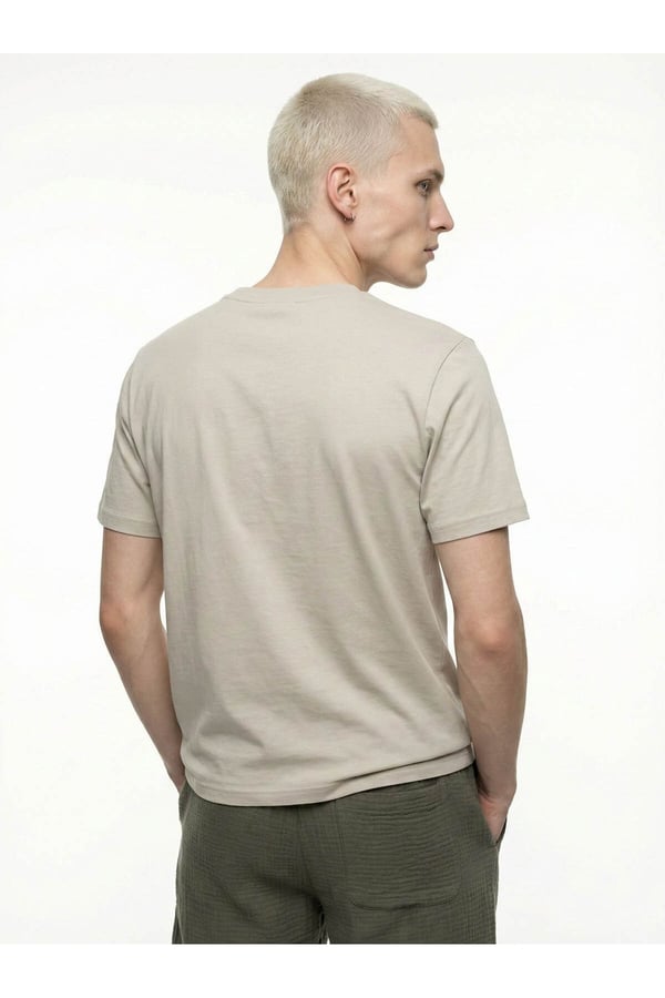 Loft LF 2042953 M TSS Bej Erkek T-Shirt