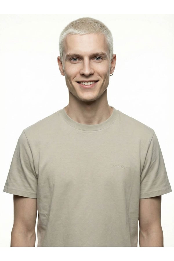 Loft LF 2042953 M TSS Bej Erkek T-Shirt