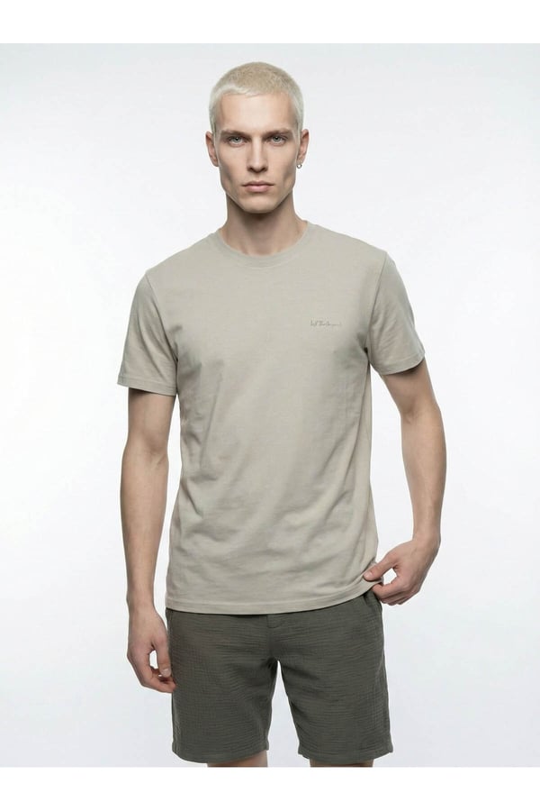 Loft LF 2042953 M TSS Bej Erkek T-Shirt