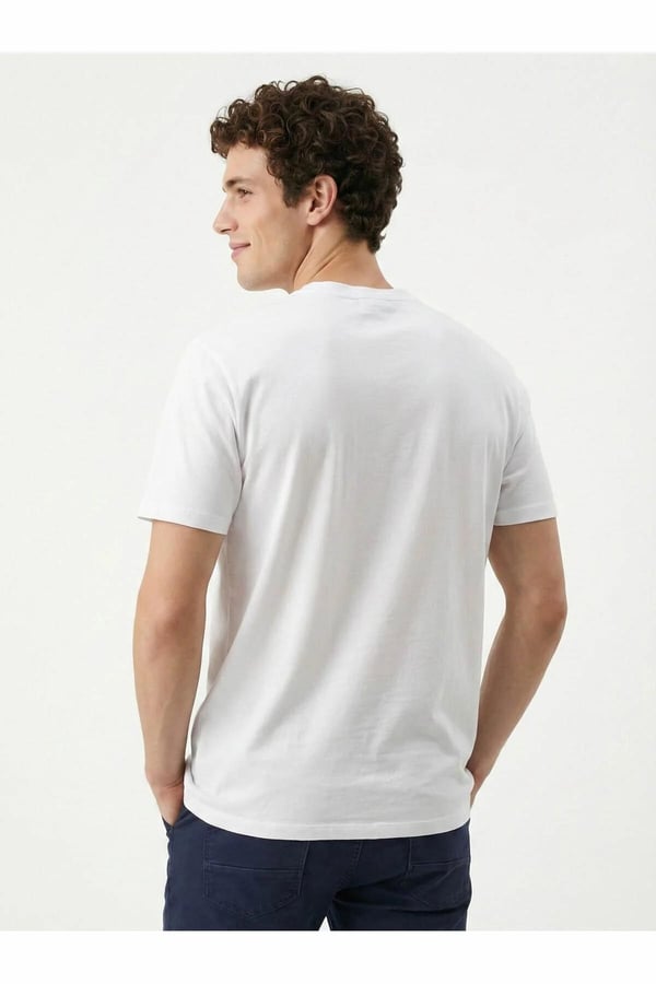 Loft LF 2042953 M TSS Beyaz Erkek T-Shirt