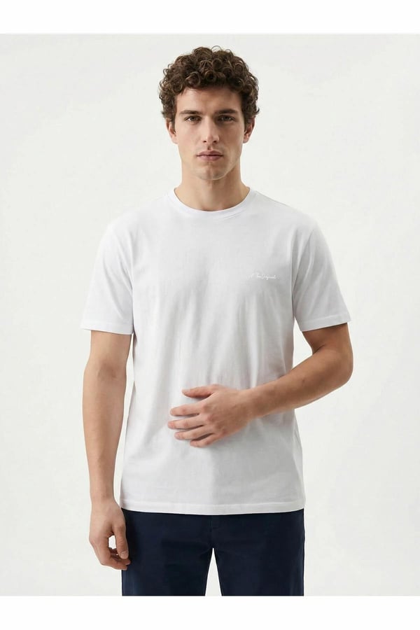 Loft LF 2042953 M TSS Beyaz Erkek T-Shirt