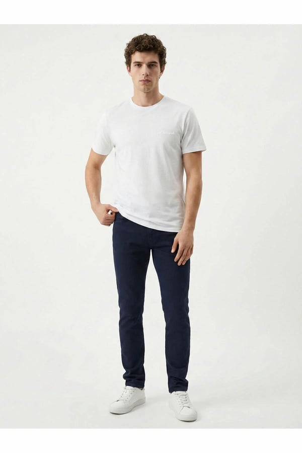 Loft LF 2042953 M TSS Beyaz Erkek T-Shirt