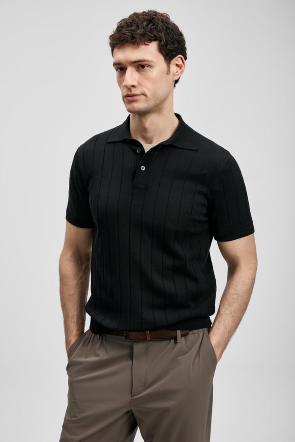 Lufian BOLD Siyah Erkek T-Shirt
