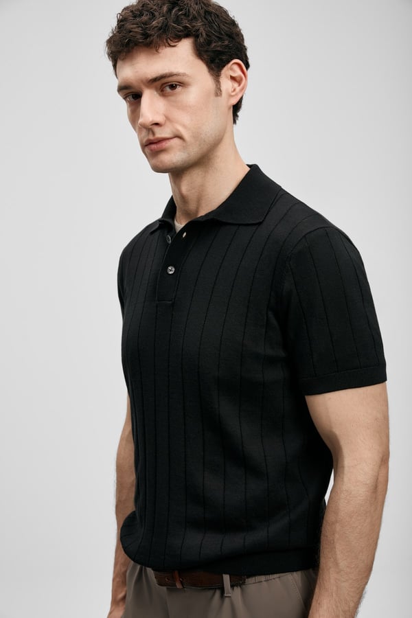 Lufian BOLD Siyah Erkek T-Shirt
