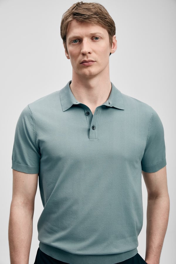 Lufian DEREK Turkuaz Erkek T-Shirt