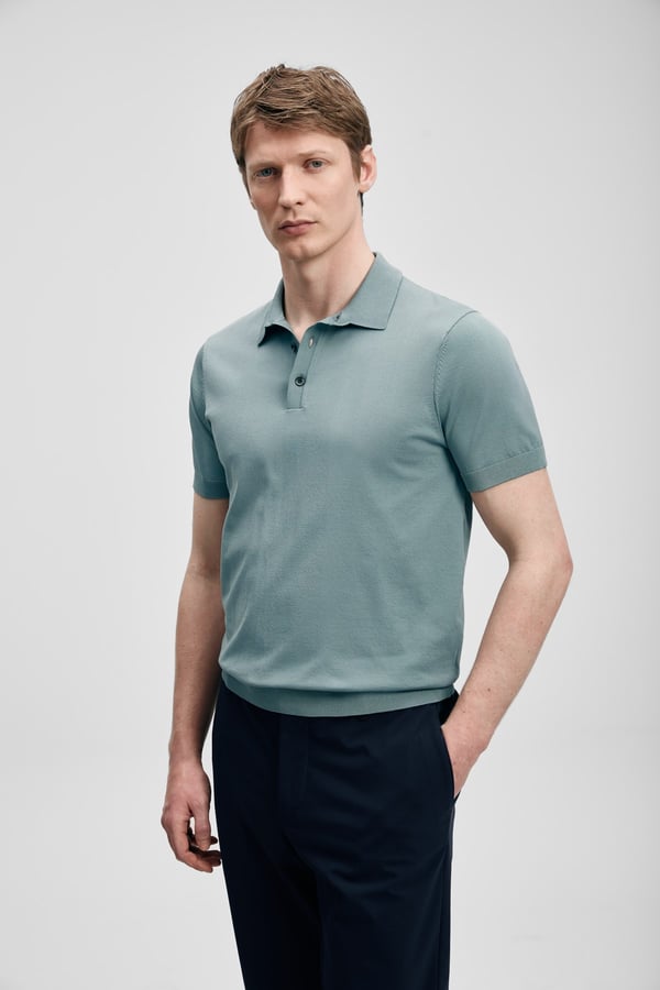 Lufian DEREK Turkuaz Erkek T-Shirt