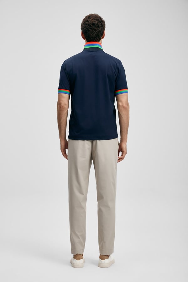 Lufian FUN Lacivert Erkek T-Shirt
