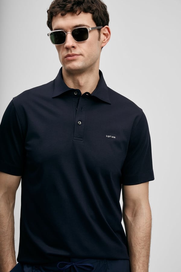 Lufian HUDSON Lacivert Erkek T-Shirt