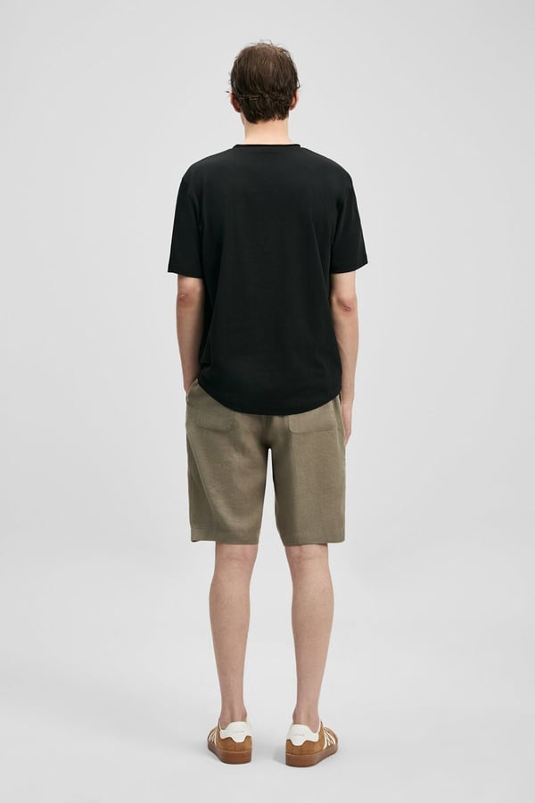 Lufian JUNYA Siyah Erkek T-Shirt