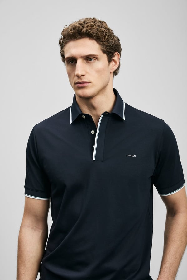 Lufian LEVI Lacivert Erkek T-Shirt