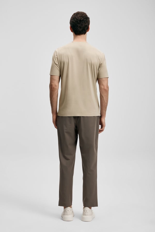 Lufian NUVOR Bej Erkek T-Shirt