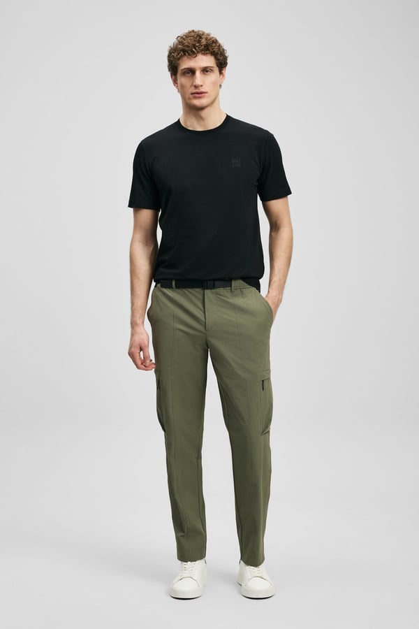 Lufian PABLO Siyah Erkek T-Shirt