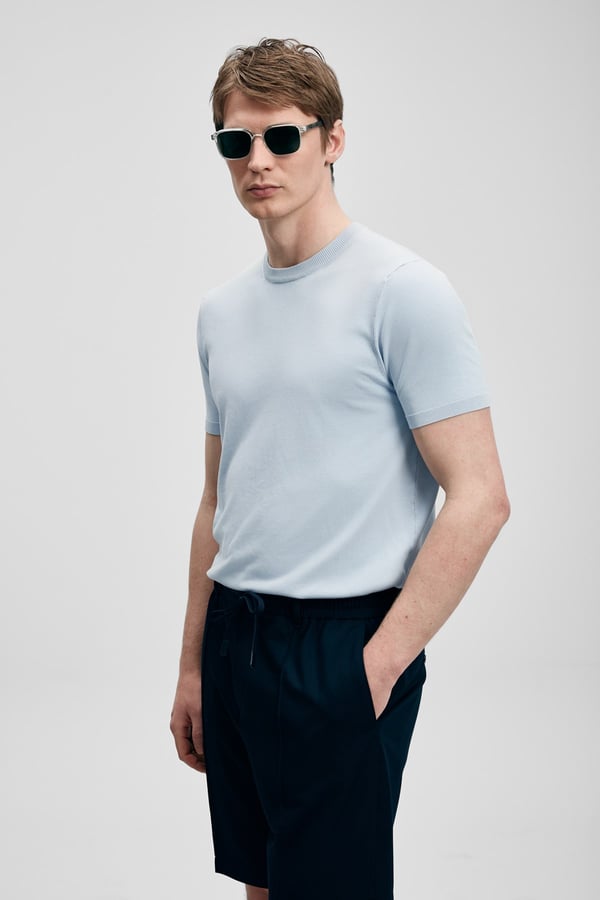 Lufian TINO Açık Mavi Erkek T-Shirt