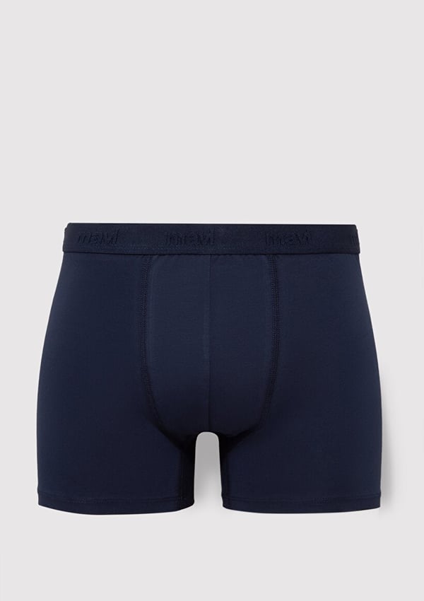 Mavi 3'LÜ PAKET BOXER Siyah Siyah Erkek Boxer