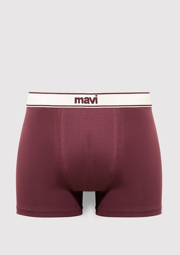 Mavi 3'LU PAKET BOXER Siyah Siyah Erkek Boxer