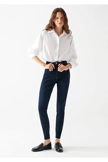 Mavi ALiSSA Dark Golden Gold Denim Kadın Kot Pantolon