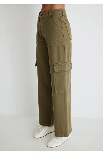 Mavi ALVA Dark Green Mavi Premium Haki Kadın Kot Pantolon