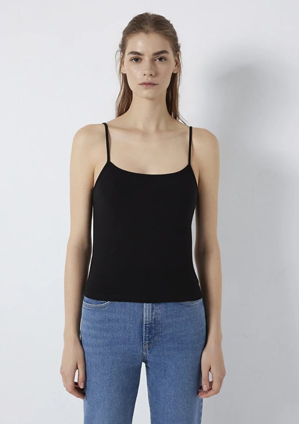 Mavi ASKILI BASIC  Siyah Siyah Kadın T-Shirt